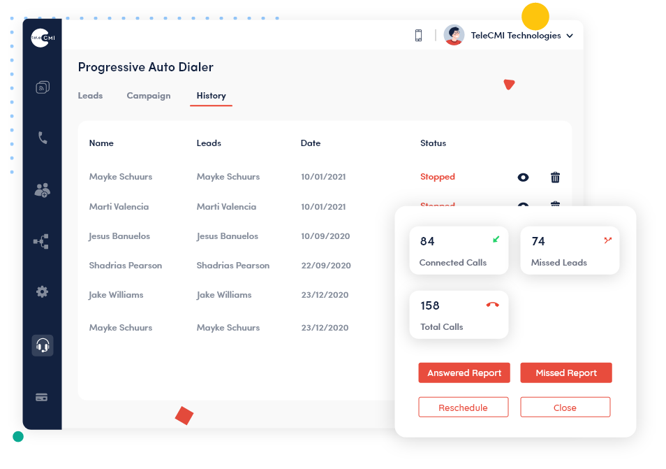 broadcast dialer