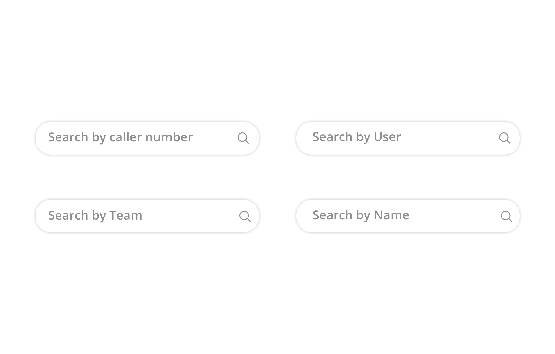 Customized Filter Options