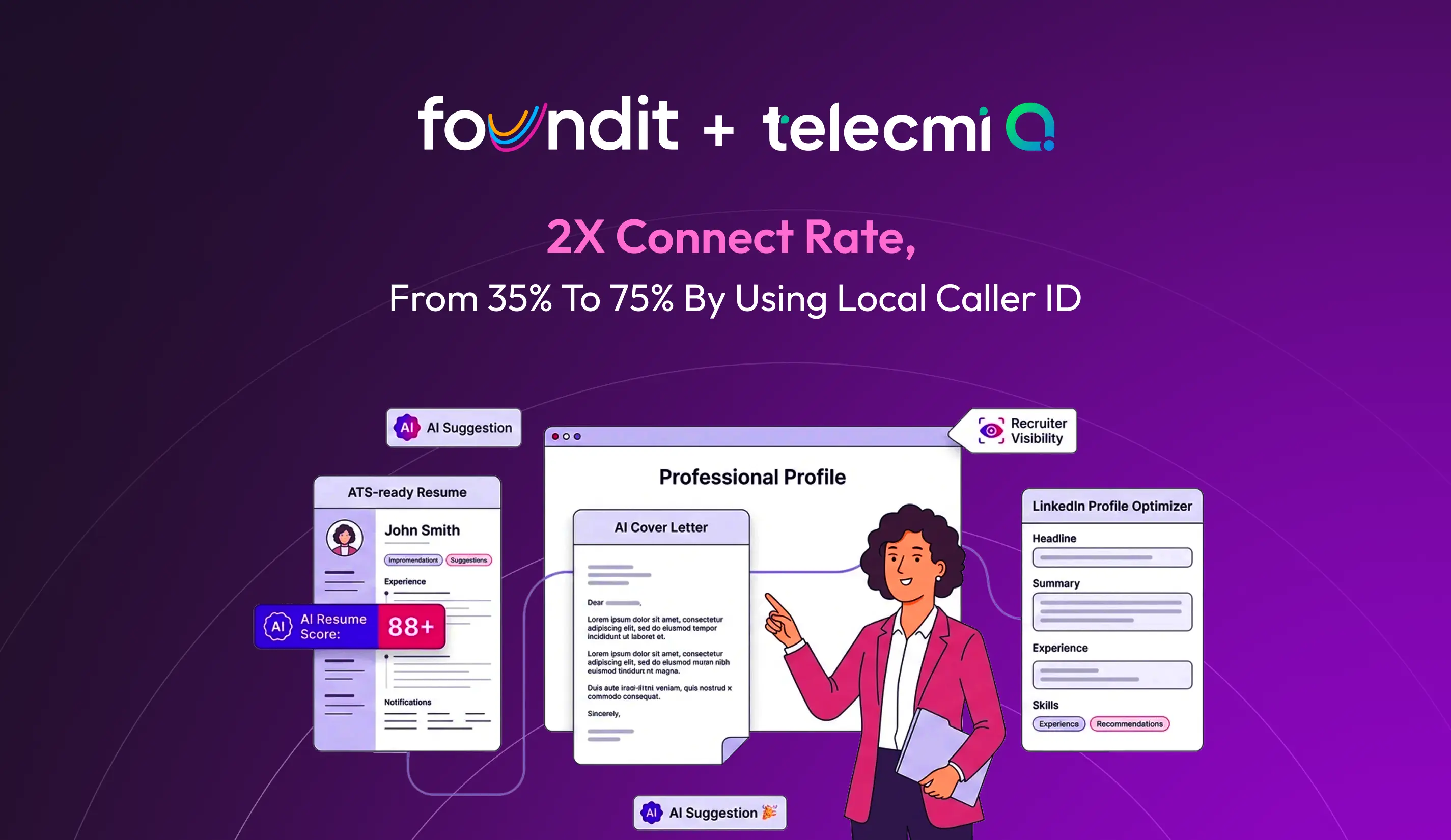 How Monster (Foundit) Improved International Connect Rates with TeleCMI's !